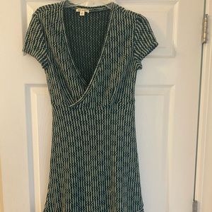 Crotchet style mini dress